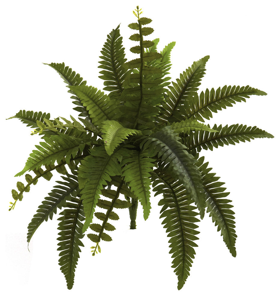 14" Boston Fern Artificial Plant, Set of 6