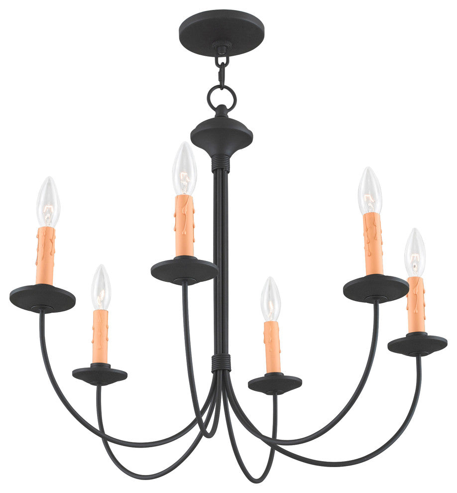 Heritage Chandelier, Black