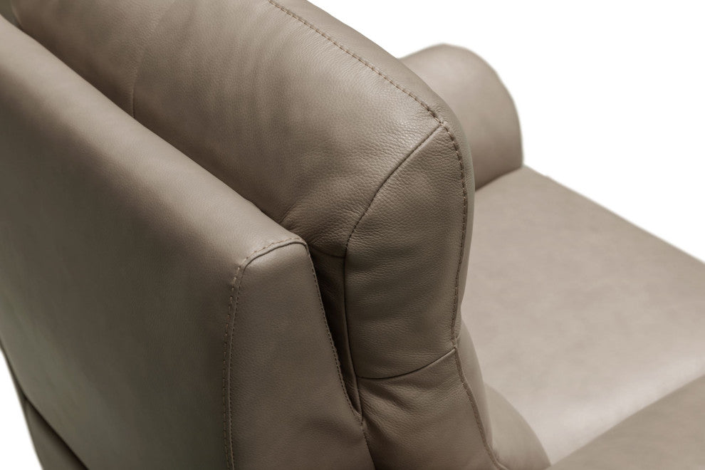 Seymour Top Grain Leather Power Reclining Loveseat