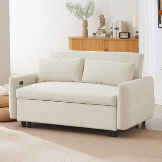Gewnee 2 Seat Loveseat Sofa Modern Sleeper Sofa