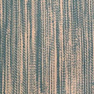 Plutus Blue Shower Stripe Luxury Throw Pillow, 24"x24"