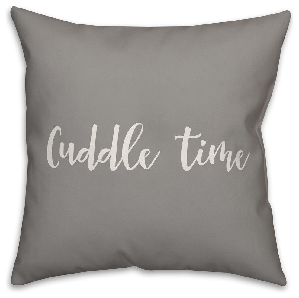 Cuddle Time 16x16 Throw Pillow Cover