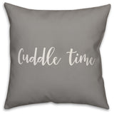 Cuddle Time 16x16 Throw Pillow Cover