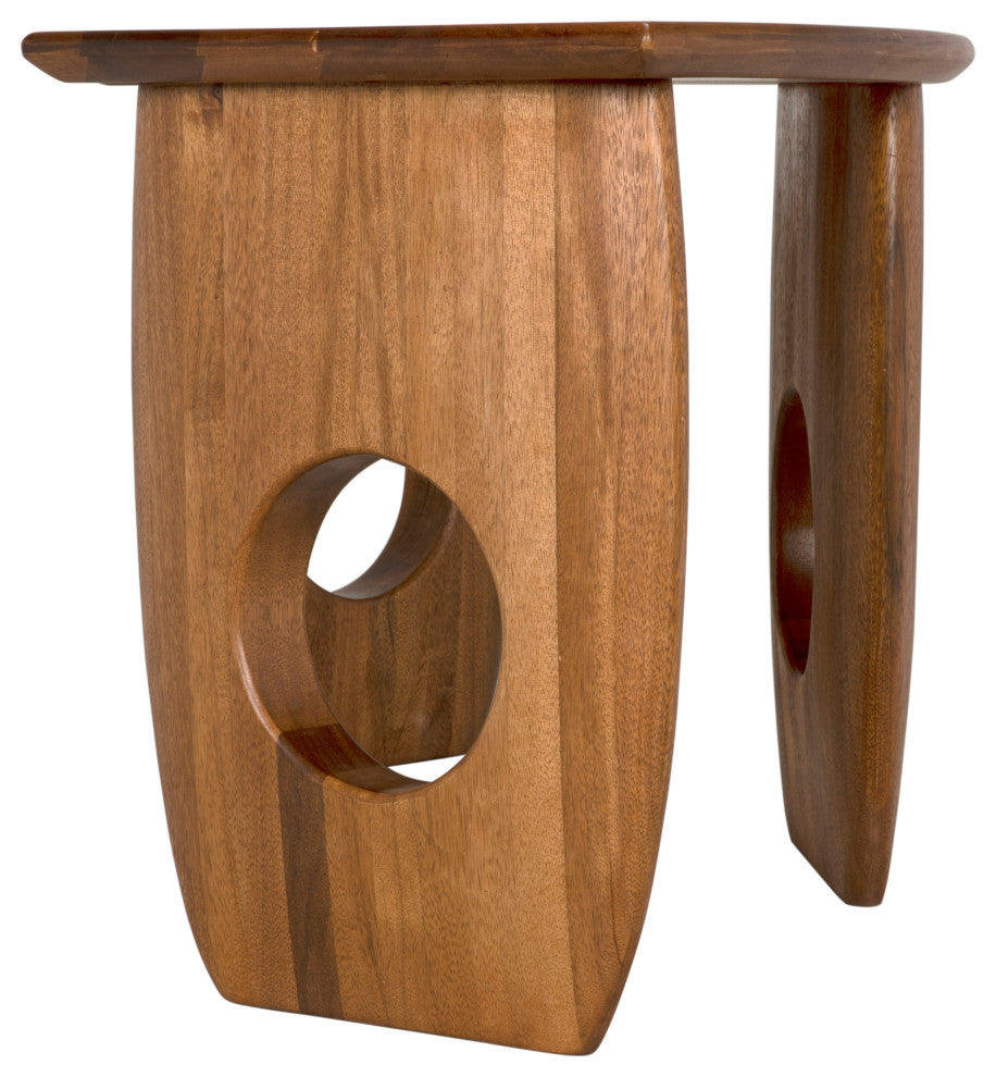 Noir Furniture - Lobster Desk in Dark Walnut - GDES199DW