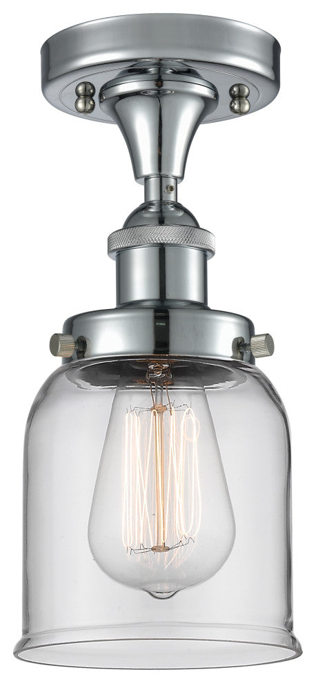 INNOVATIONS LIGHTING 916-1C-PC-G52 Small Bell 1 Light Semi-Flush Mount