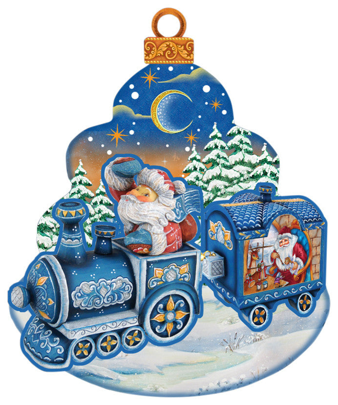 Christmas Train Door Hanger