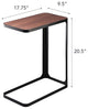 Frame Accent Table, Black