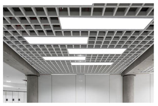 Integrated LED Dimmable Drop Flat Panel White Troffer With Frames, 2-Pack, 2x2