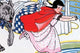 Little Red Riding Hood Chased by the Wolf - Canvas Poster 20" x 30"