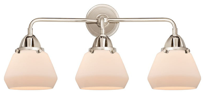 288-3W-PN-G171-LED 3 Light 24.75" Bath Vanity Light, Polished Nickel