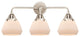 288-3W-PN-G171-LED 3 Light 24.75" Bath Vanity Light, Polished Nickel
