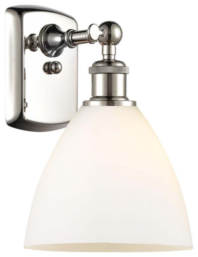 Innovations 516-1W-PN-GBD-751-LED 1-Light Sconce, Polished Nickel