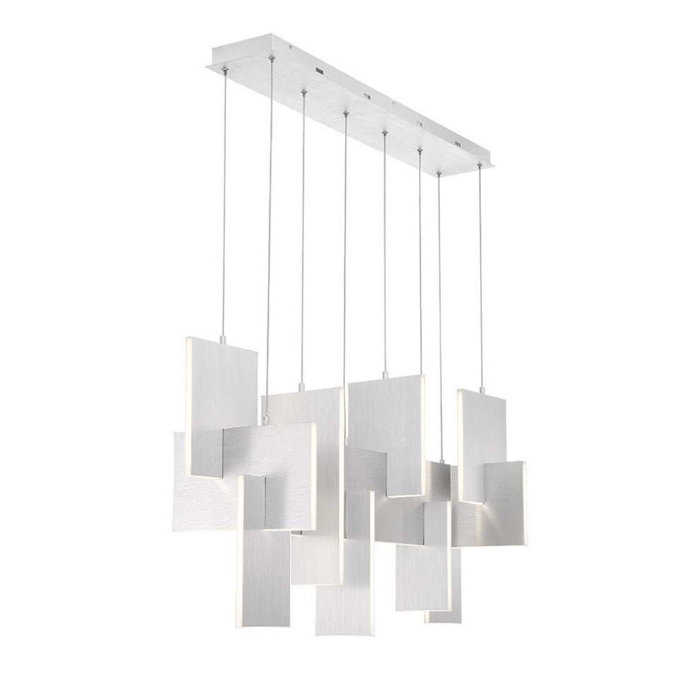 Coburg 1-Light Chandelier, Aluminium