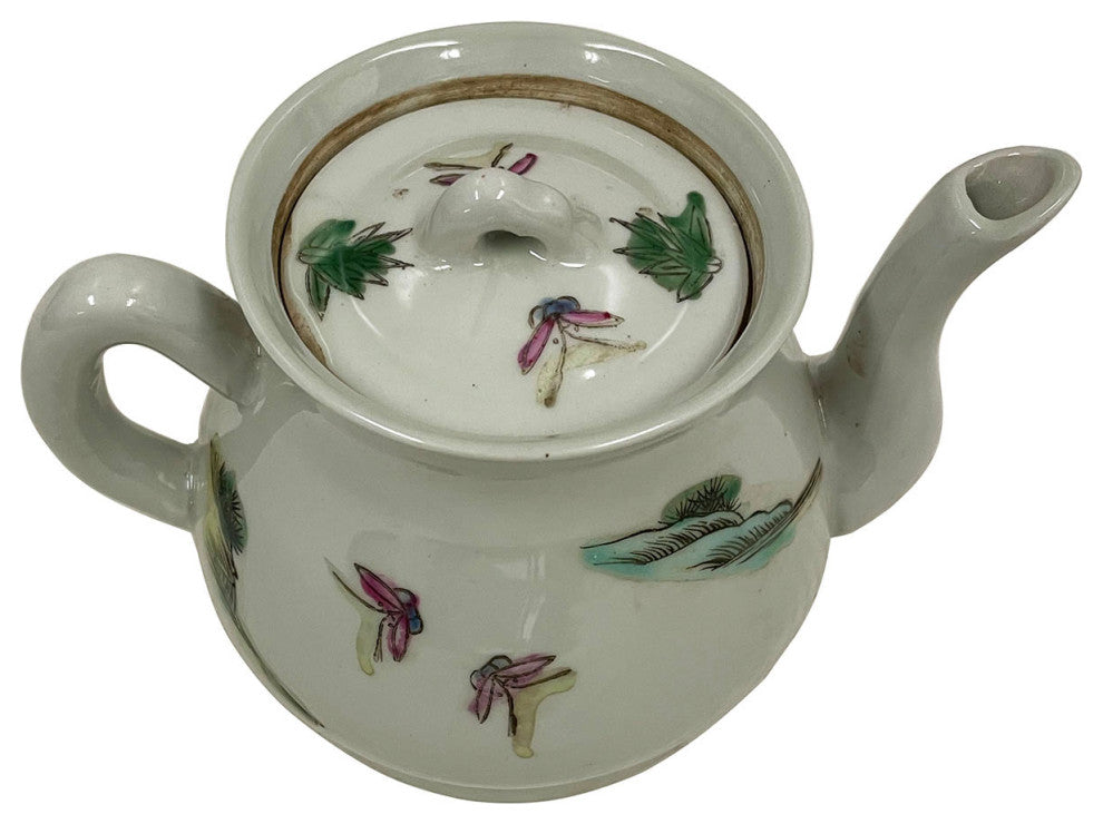 Consigned Antique Chinese Porcelain Teapot