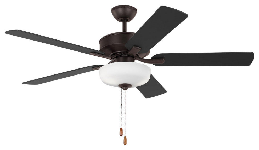 Generation Lighting. Linden 52 LED 52``Ceiling Fan 5LD52BZD