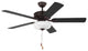Generation Lighting. Linden 52 LED 52``Ceiling Fan 5LD52BZD