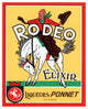 "Rodeo Elixir" Digital Paper Print by Vintage Booze Labels, 37"x46"