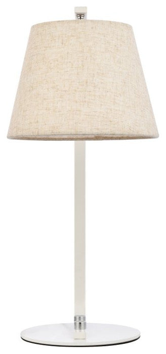 Titus 1-Light White Table Lamp