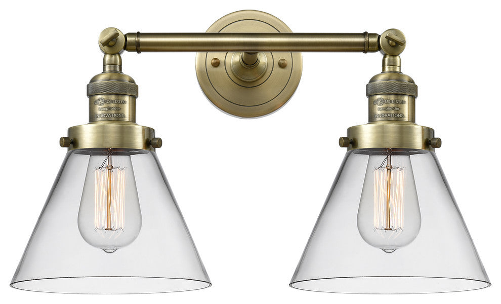 Innovations Lighting 208-Ab-G42-Led 2 Light Dimmable Led Bathroom Fixture