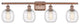 Innovations 516-4W-AC-G1013 4-Light Bath Vanity Light, Antique Copper