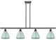 Innovations 516-4I-BK-MBD-75-SF 4 Light Island Light, Matte Black