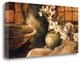 "Tiled Still Life I" By Linda Thompson, Giclee Print on Gallery Wrap Canvas