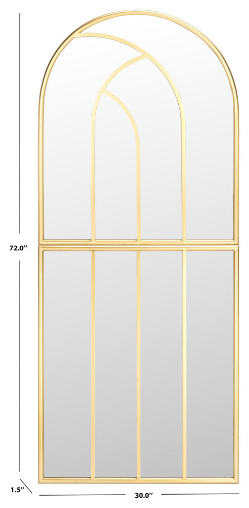 Safavieh Emezza 30" Mirror, Gold