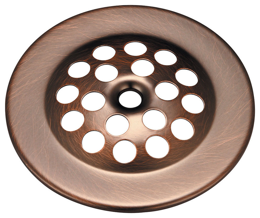 Bath Waste and Overflow-Grid Strainer, Oil Rubbed Bronze