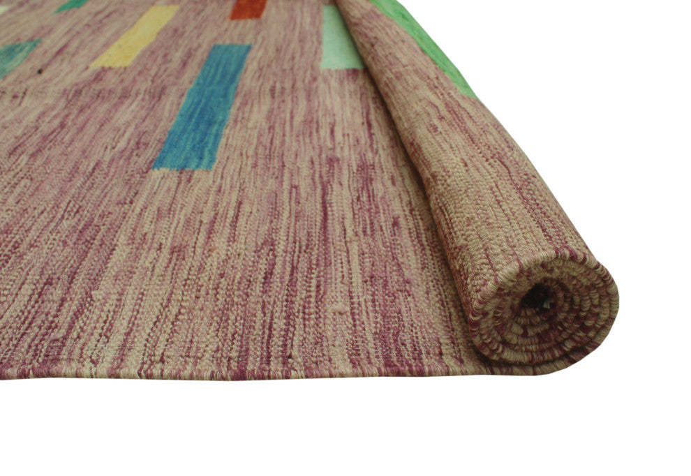 Winchester Kilim Chet Purple Rug