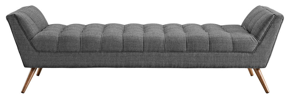 Response Fabric Bench, Gray