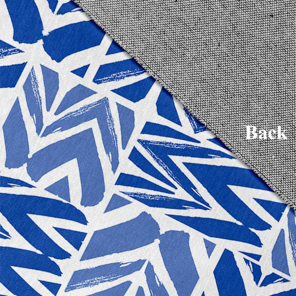 More Urban Graffiti Rug, Blue, 4'x6'