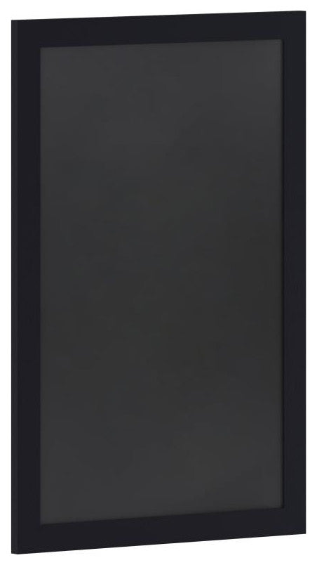 Canterbury Wall Mount Magnetic Chalkboard Sign Set, Black, 24" X 36"
