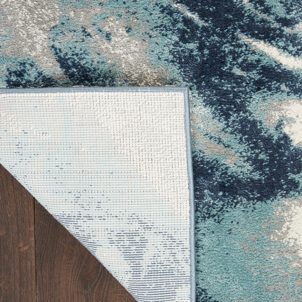 Nourison American Manor Blue/Ivory 4' x 6' Area Rug