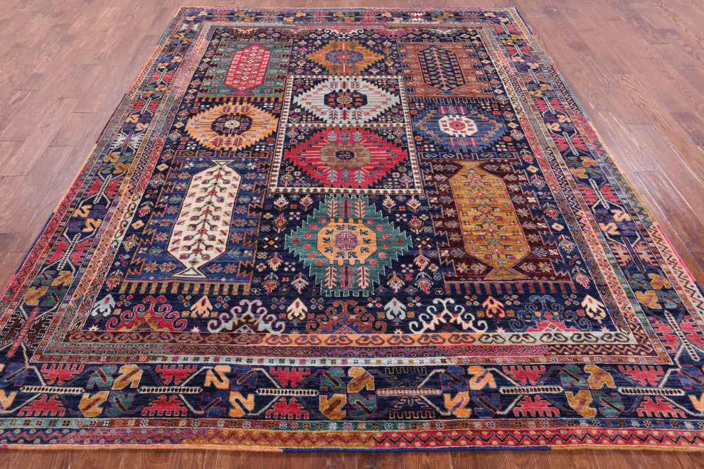 Tribal Fine Serapi Hand Knotted Wool Rug 7' 11" X 9' 9" - Q12661