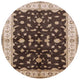 Ahgly Company Indoor Round Mid-Century Modern Area Rugs, 6' Round