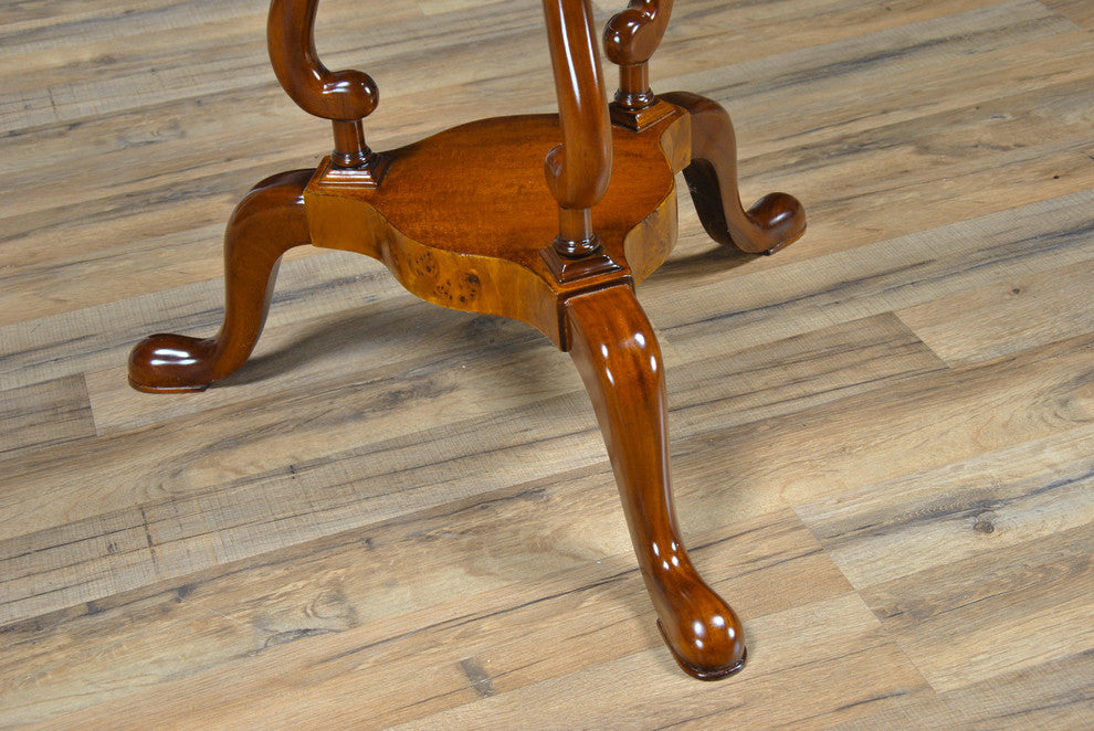 Burled Clover Table