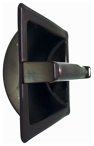 Arista Recessed Toilet Paper Holder with Galvanized Mounting Plate, Oil Rubbed Bronze