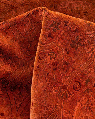 Fine Vibrance, One-of-a-Kind Hand-Knotted Area Rug Pink, 8'1"x8'1"