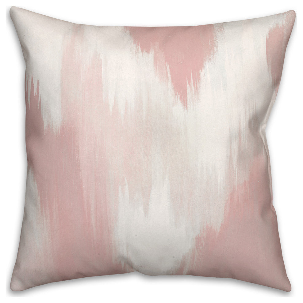 Pink Splotches 20x20 Spun Poly Pillow