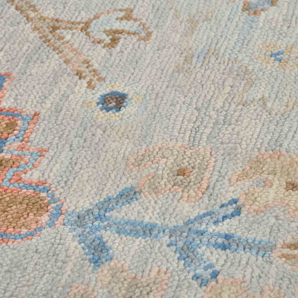 Blu Stanhope Area Rug, Ivory, 10' x 14', Geometric