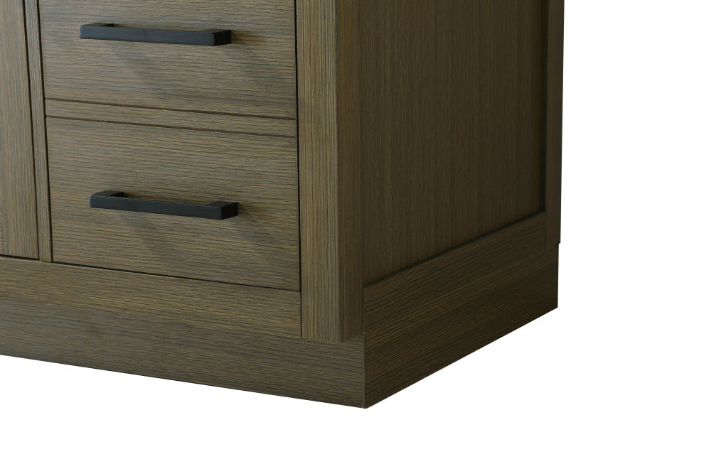 Home Living 36" Single Bathroom Vanity, Chestnut Brown