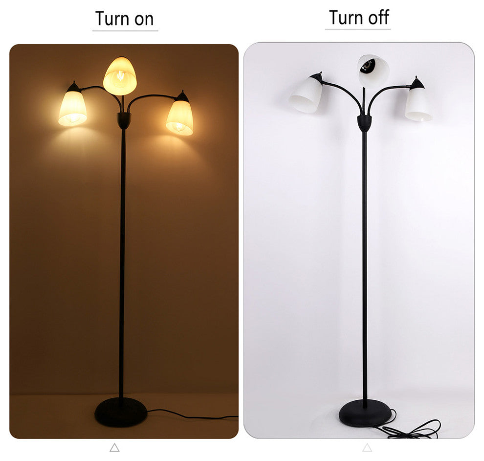 Modern Black Adjustable Floor lamp For Living room, bedroom