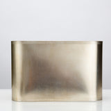 Couture Lamps Modern Glam 14/9x14/9x9" Rectangular Antique Silver Foil Shade