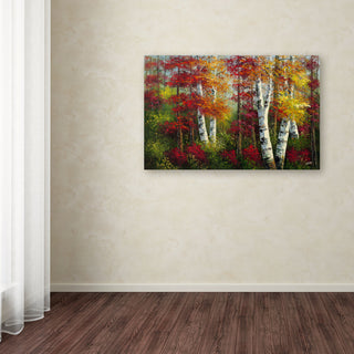 'Indian Summer' Canvas Art by Rio