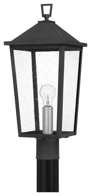 Quoizel STNL9009MB 1-Light Outdoor Post Mount, Stoneleigh