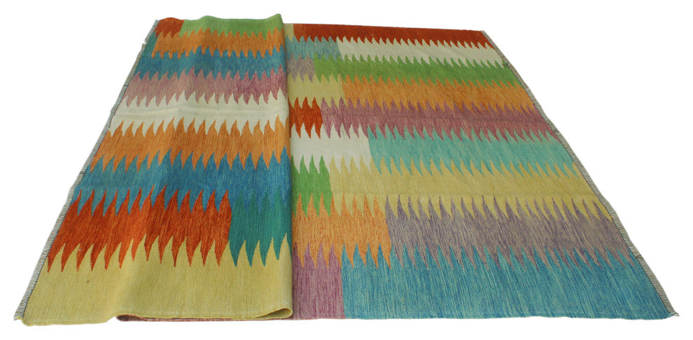 Winchester Kilim Muborak Rust Rug