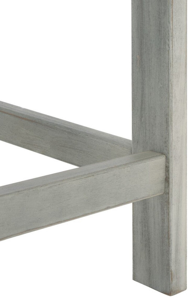 Safavieh Ruben Balcony Bench And Table, Ash Grey