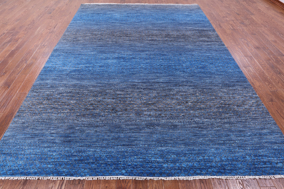 Savannah Grass Handmade Wool Rug 9' 0" X 11' 8" - Q13222