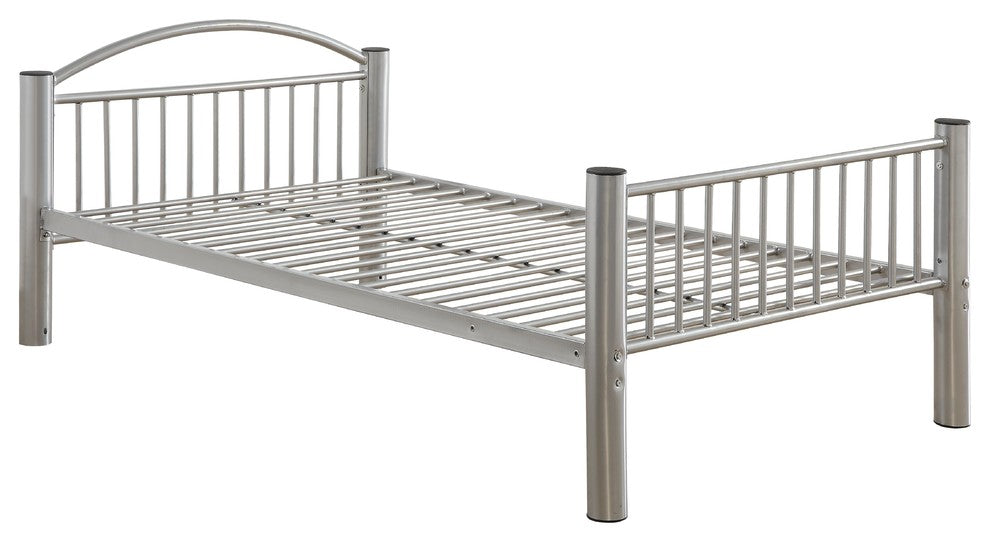 Acme Cayelynn Twin/Twin Bunk Bed Silver