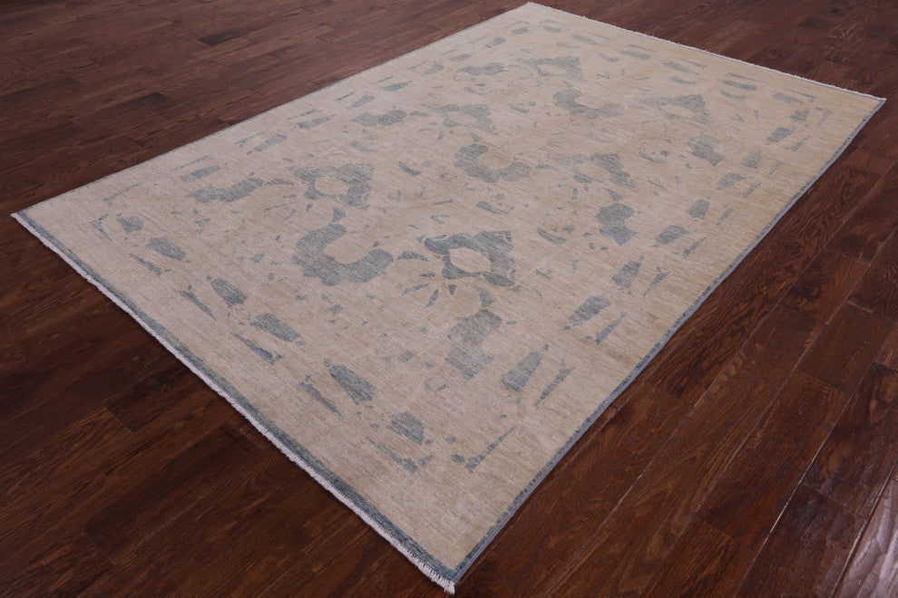 William Morris Hand-Knotted Rug 5' 10" X 8' 10" Q5906